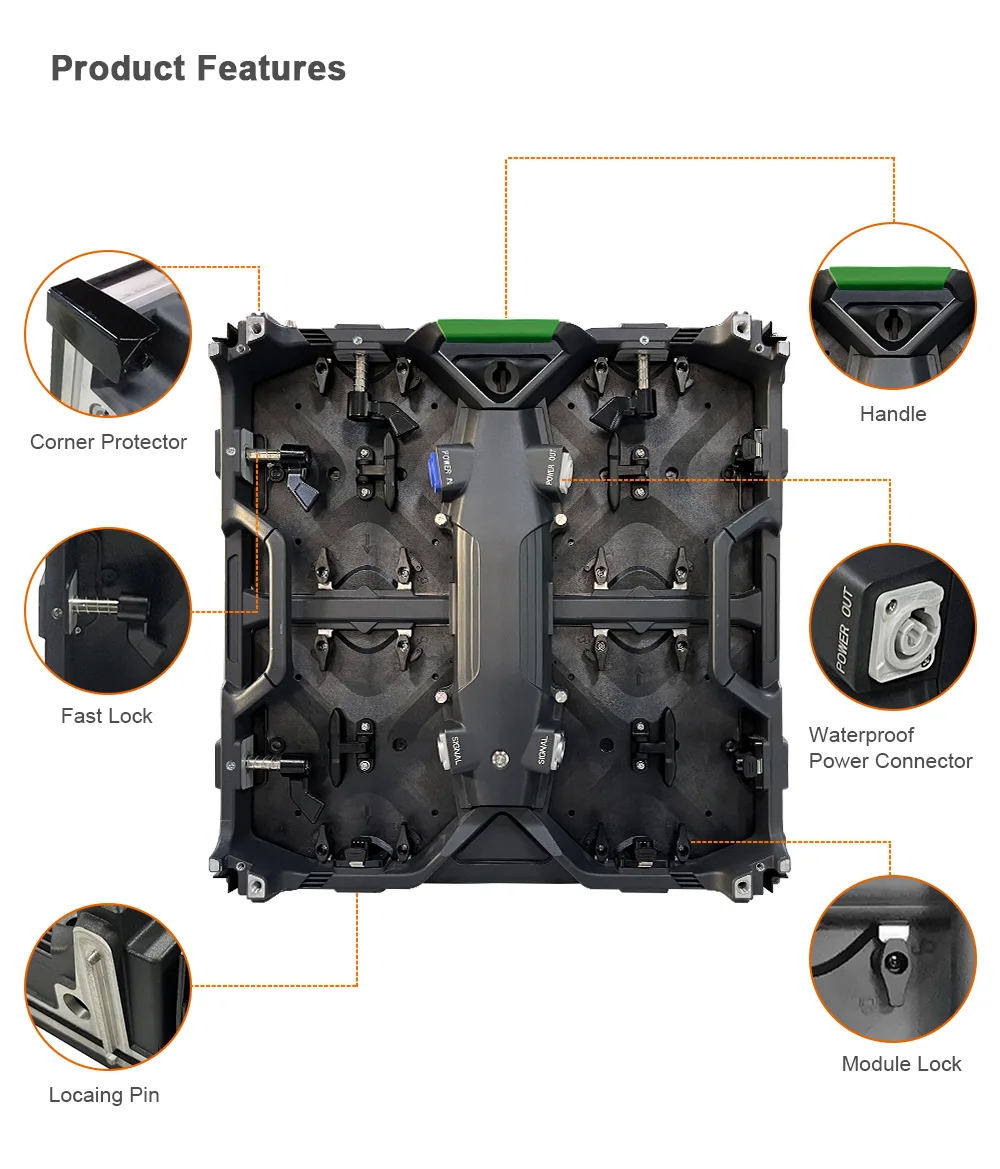 P3.91 屋外用LEDディスプレイ 本体 P3.91 屋外用LEDディスプレイ 本体 P3.91 Outdoor LED Rental